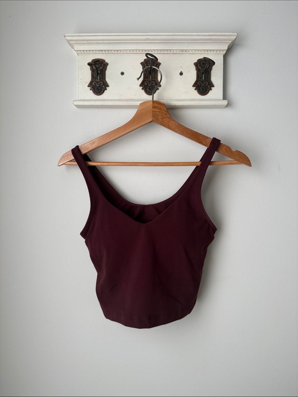 lululemon Align Tank Size 6 V-Neck Sports Bra Tank in Deep Wine